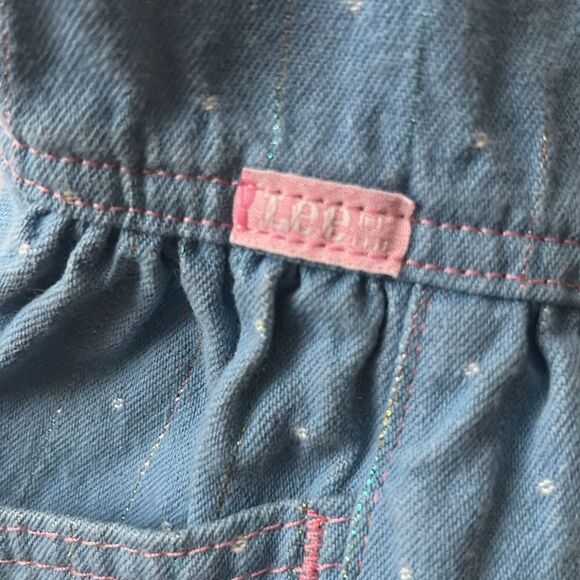 Lee Vintage Girls Denim Jumper Size 4T - Picture 2 of 5